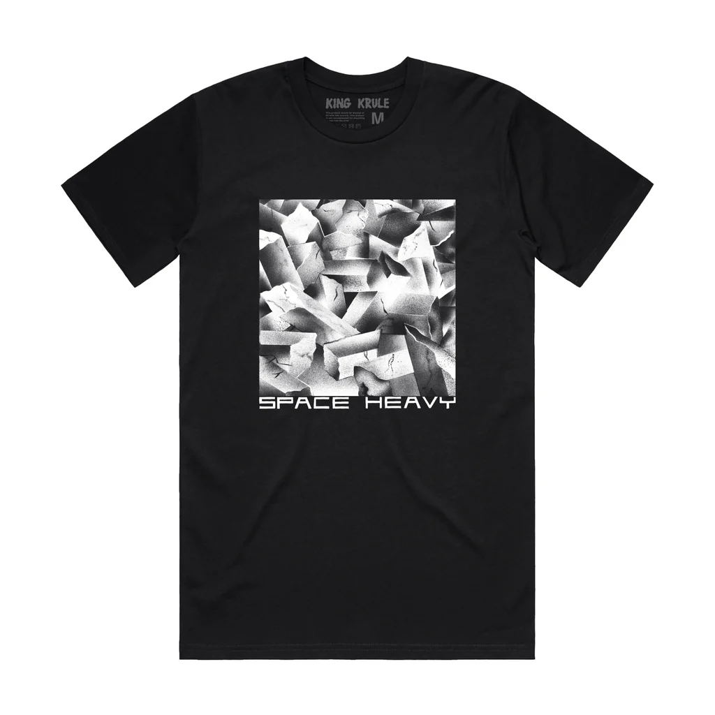 king krule space heavy black as colour classic tee - King Krule Store